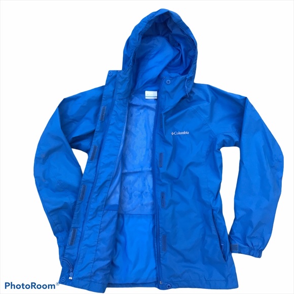 Columbia Trail Hooded Jacket Outdoor Hiking Nylon - Picture 7 of 7